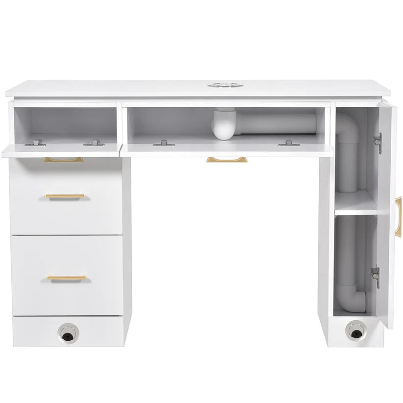 Avalon Nail Table Station