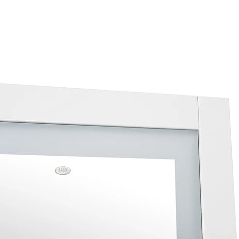 Luna LED Lighted Hair Salon Station and Wall Mirror