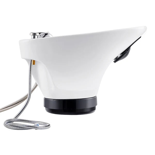 Ceramic Salon Shampoo Bowl Sink - Vacuum Breaker