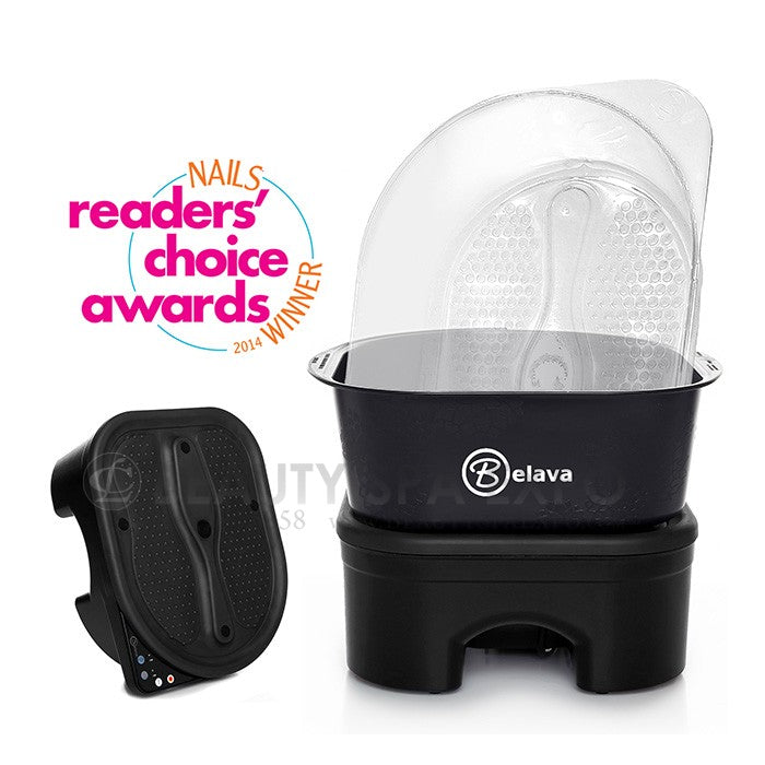 Pro Foot Massager in Black | w/ Heat & Vibration