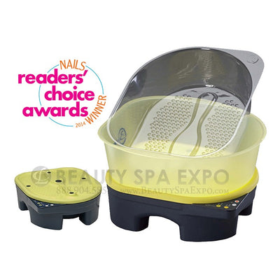 Pro Foot Massager in Lime-Yellow | w/ Heat & Vibration