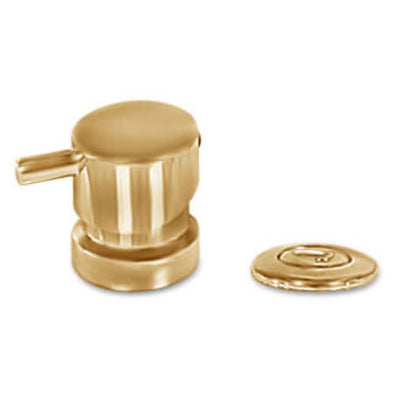 Monaco Pedicure Chair. Gold Faucet, Switch, Knob and Footrest